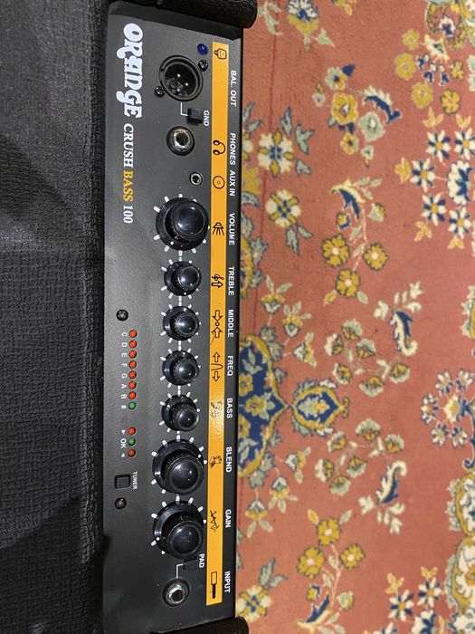 Amplificator chitara bass Orange Crush 100
