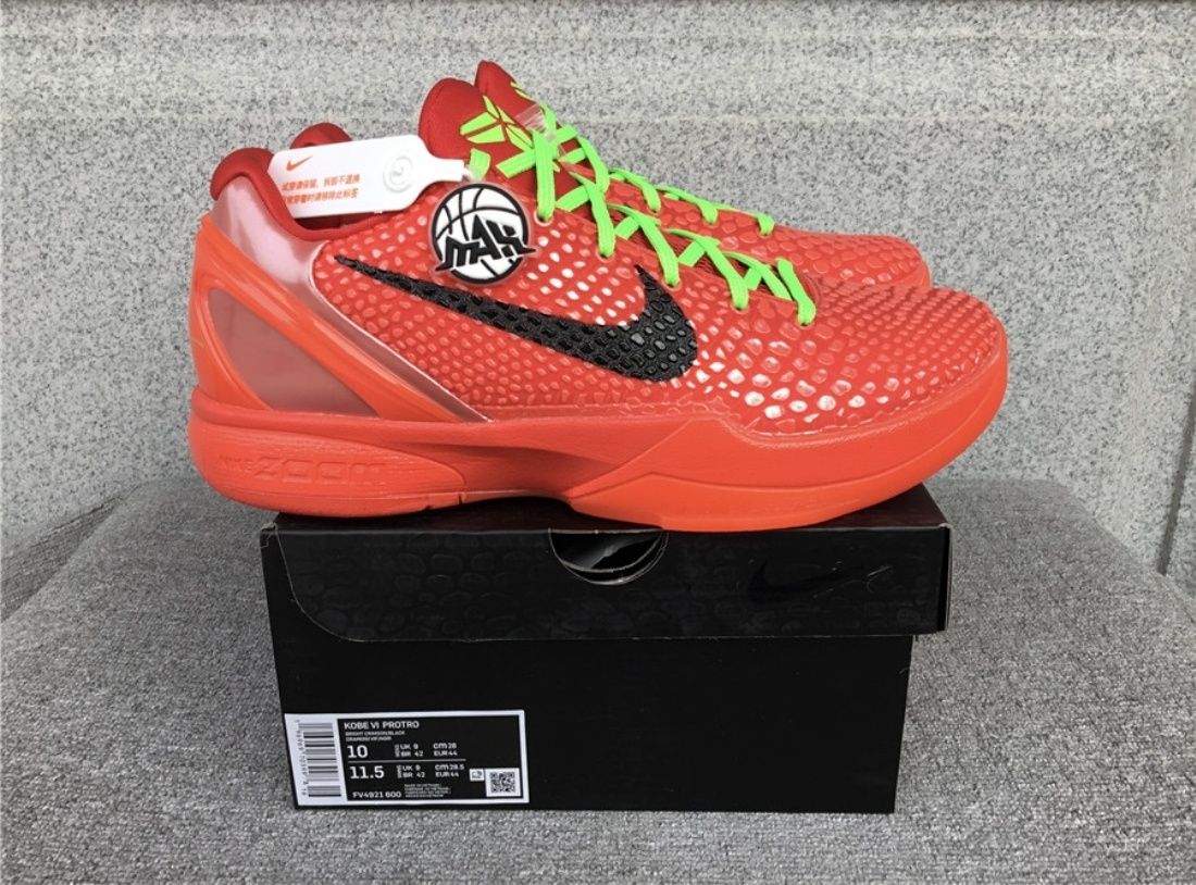 Nike Kobe 6 Protro 40-46 ( Grinch, reverse grinch, EYBL, mambacita ++)