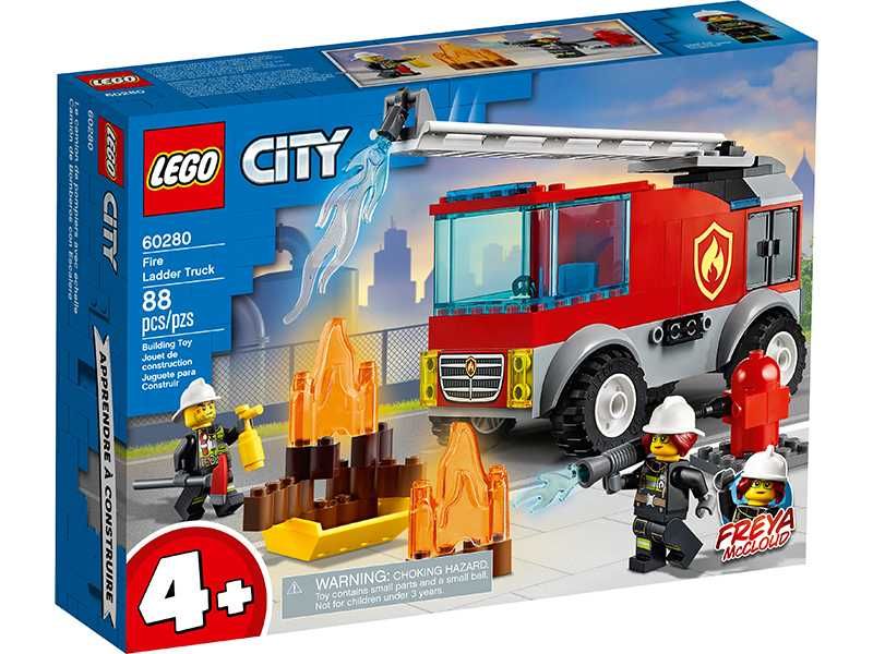 НОВИ! LEGO® City 60280 Пожарникарски камион със стълба