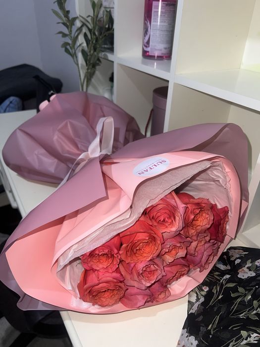 Роза 15шт букет свежие