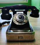 Telefon fix rotativ disc Standard Electrica, pa.Mix & Genest anii 1930