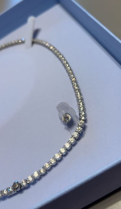 Set Swarovski Matrix - Colier, Cercei și Brățară