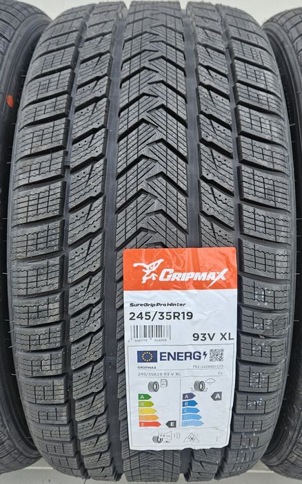 245/35 R19, 93V, GRIPMAX, Anvelope de iarna M+S,Aderenta clasa A