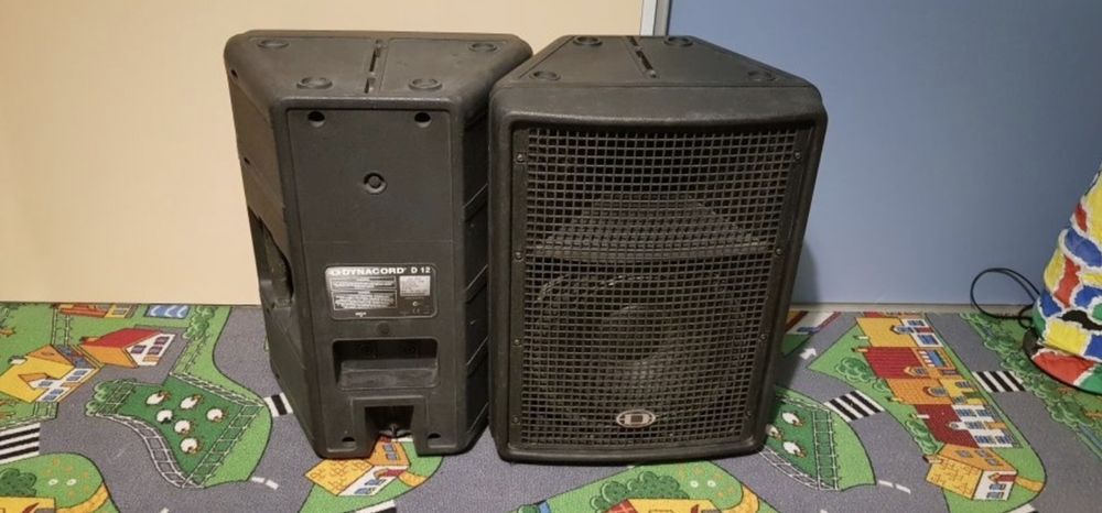 Boxe Dynacord D 12 ca si RCF Mackie FBT Behringer Nexo Yamaha QSC