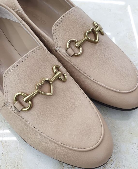 Кожанные лоферы Nursace