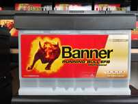 Acumulator baterie auto 75Ah Banner Start Stop NOU , cu montaj gratuit
