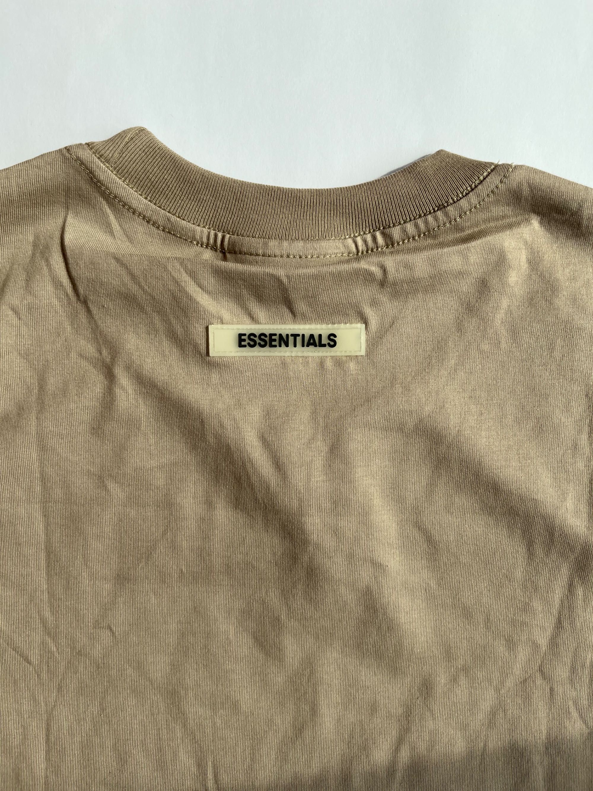 Essentials Fear of God T-shirt Camel