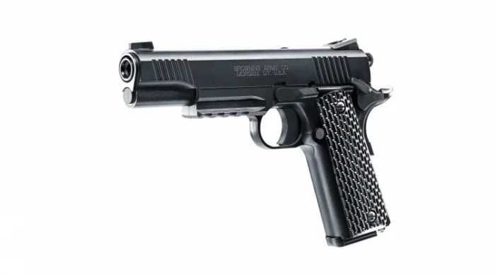 Pistol FULL METAL Pistol Browning 1911 HME SPRING + 1000 Bile