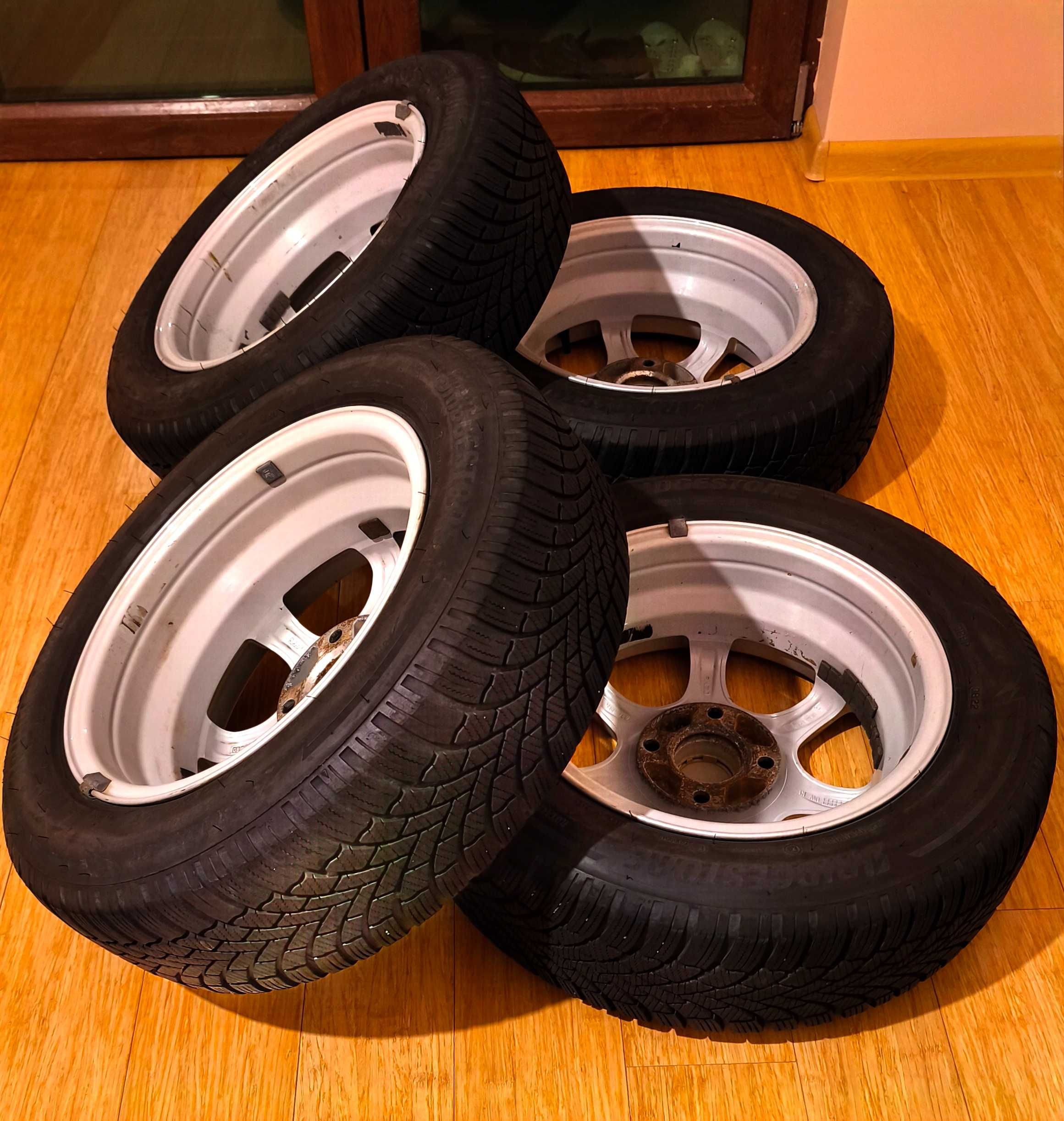 Джанти 14"ANZIO+BRIDGESTONE Blizzak 175/65/14 DOT3822 Зимни гуми
