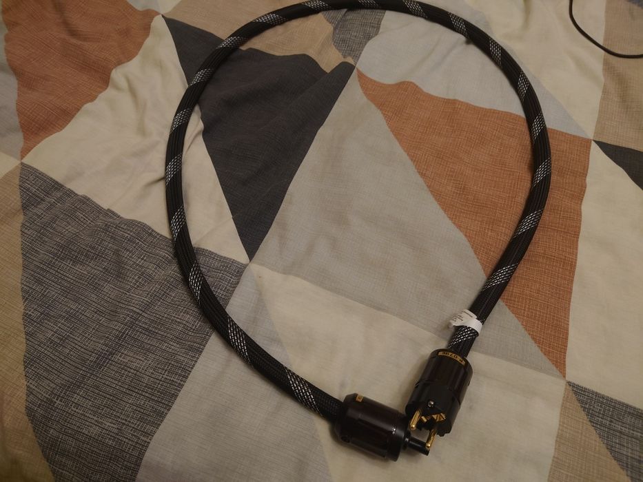 Cablu pt boxe yyaudio premium hifi  și  cablu de alimentare hifi