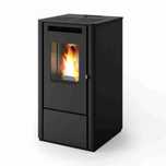 Soba pe Peleti 9,5KW - Thelma Carbon