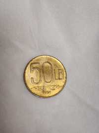 Monedă 50 lei 1996