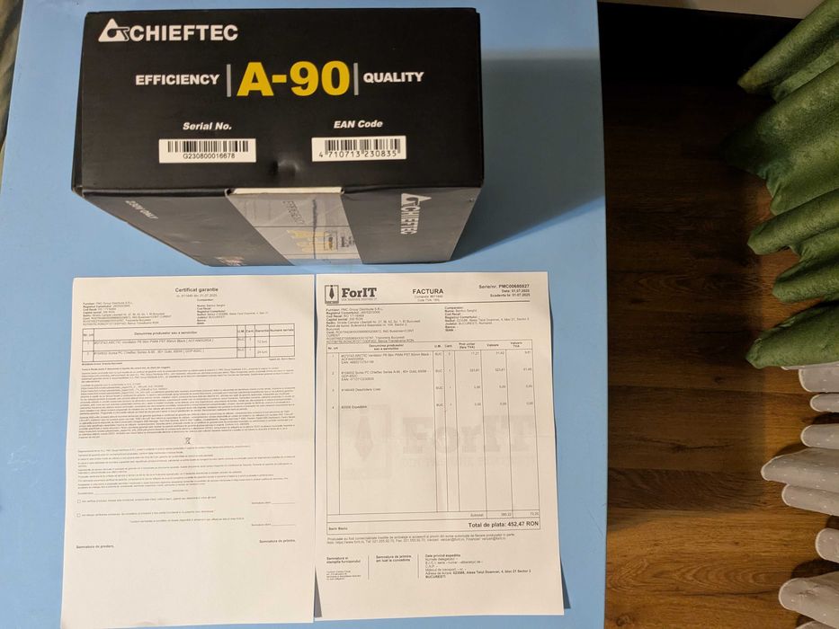 Chieftec modular PC power supply PSU - Sursa 750w