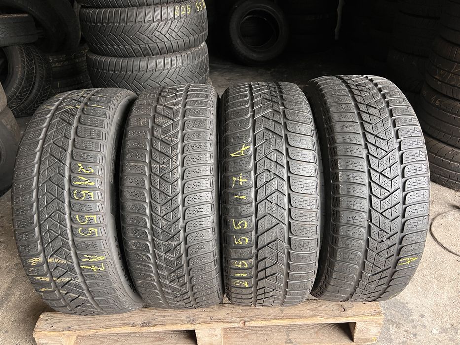 4 anvelope iarna 215/55/17 , Pirelli !