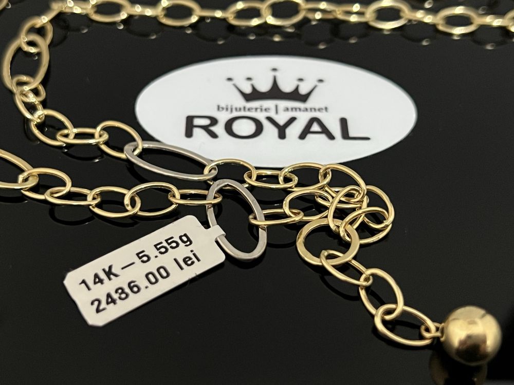 Bijuteria Royal CB : Lant dama aur 14k 585 5,55 grame