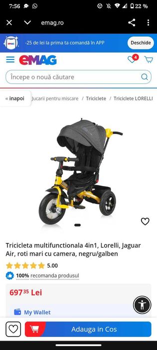 Trotineta copii marca Lorelli Jaguar