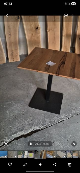 Mese de stejar masiv preturi de producator