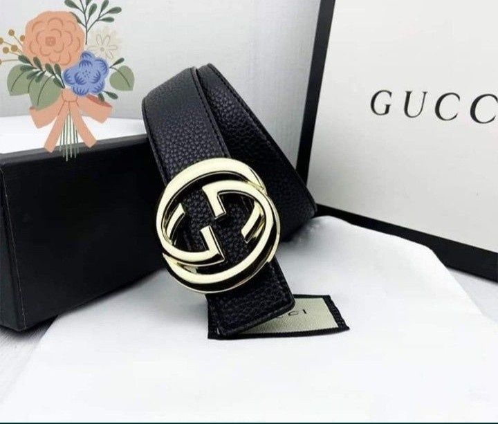 Curele Gucci new model unisex, logo metalic, argintiu sau negru
