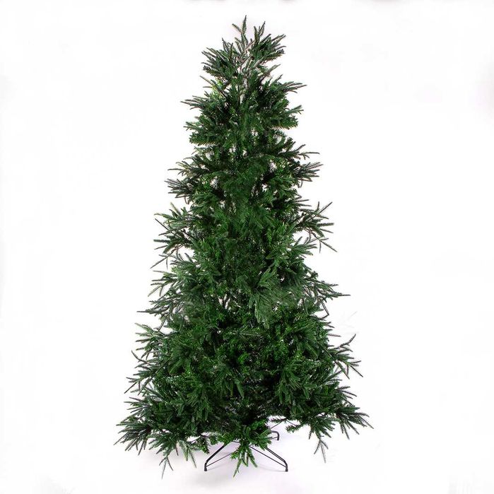 Ель со светодиодной подсветкой, комбинированная хвоя Flam