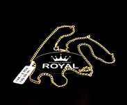 Bijuteria Royal lant din aur 14k 2.25 gr