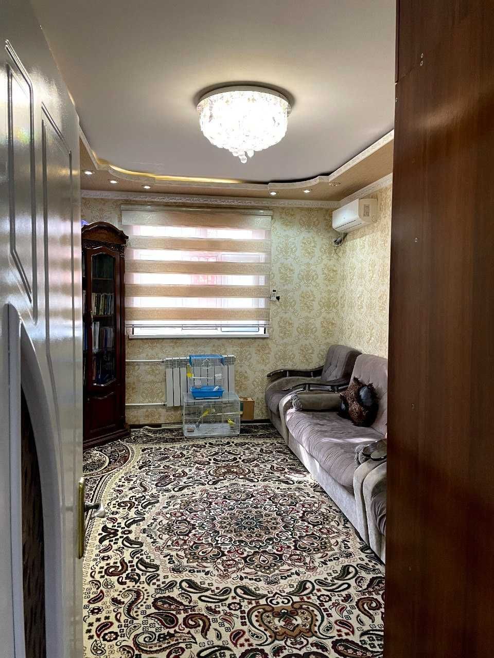 Чиланзар 7 кв-л. Панельный дом. 2в3\1\4. Евро, мебель, техника. TR