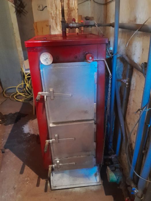 Cazan pe lemne 60kw