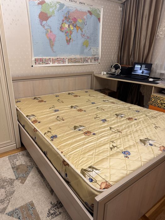 Кровать 160*180 с ортопед. матрасом