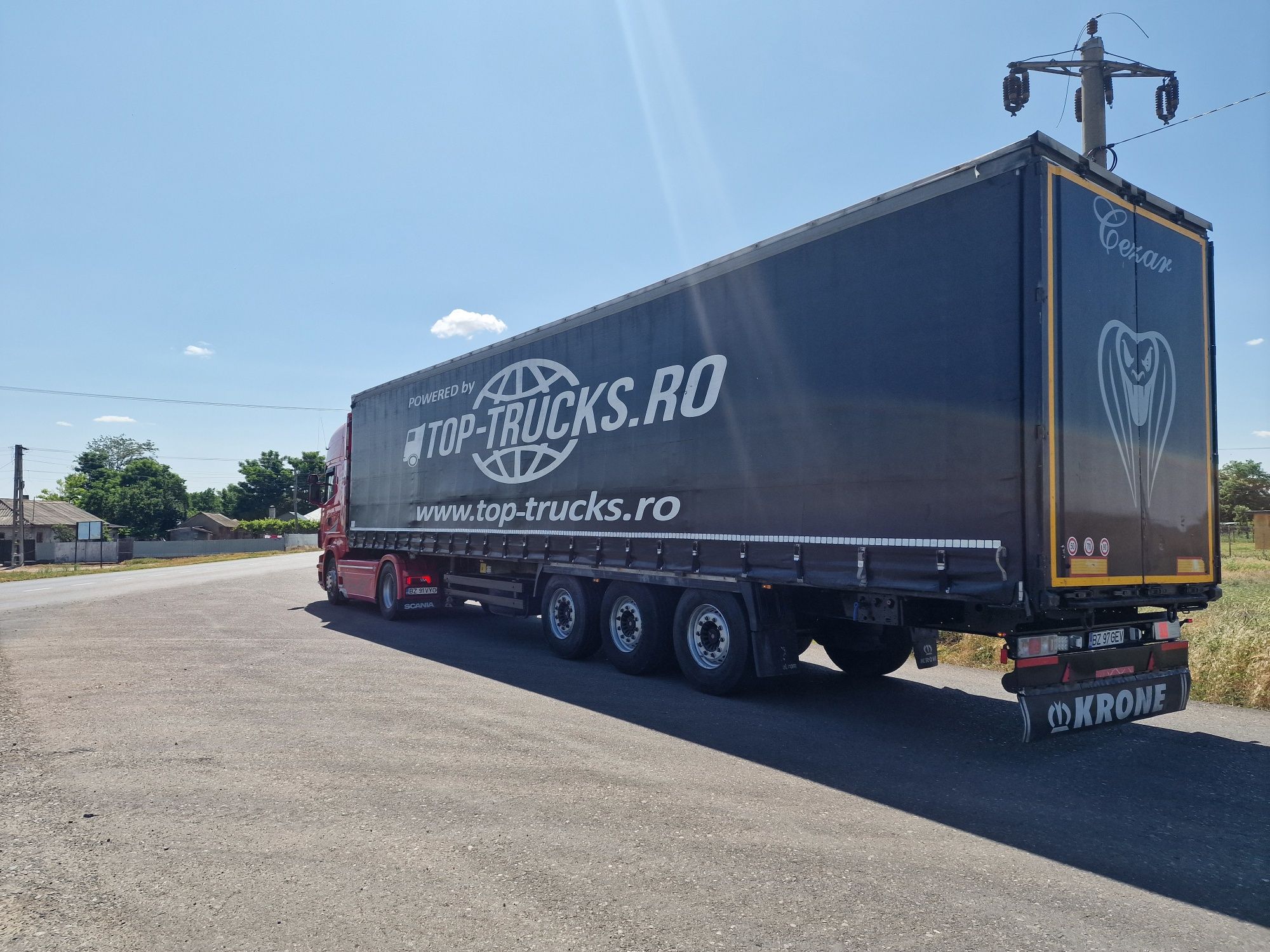 Vand Scania R500 si semiremorca Krone
