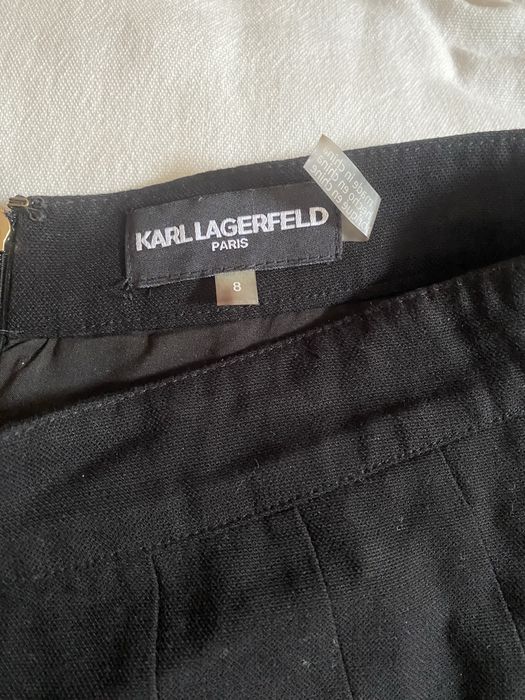 Четна пола Karl Lagerfeld с дантели