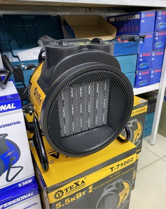 Мощная Тепло Пушка Обогреватель Тепловая Электрическая