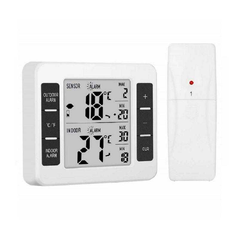 Термометр для внутреннего и наружного контроля холодильника