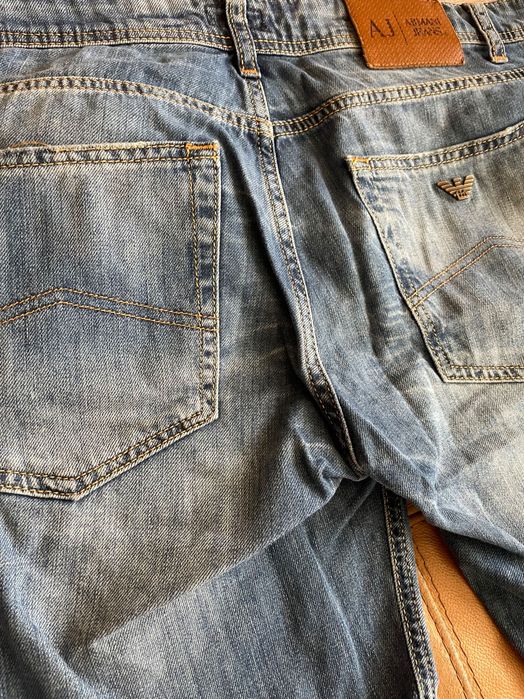 Къси дънкови гащи Armani Jeans