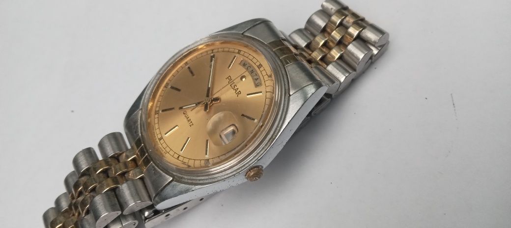 Vintage Pulsar day date presidential страхотен мъжки часовник