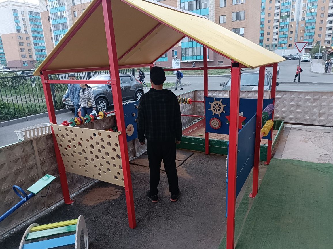 Беседка игровая, детская площадка,,Астана