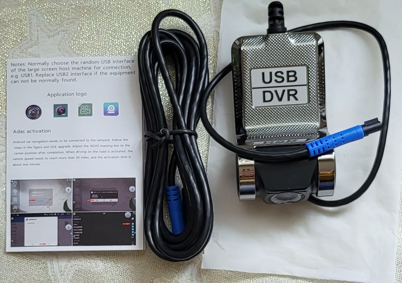 Cameră DVR auto cu SD.