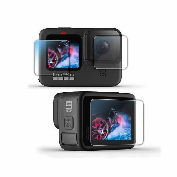 Стъклен протектор GARV за GoPro Hero 9/10/11/12 за екраните и обектива