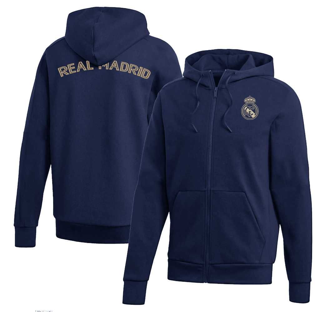 Суичър с цип / ZIP Hoodie REAL MADRID / РЕАЛ МАДРИД. Или с ТВОЯ идея!