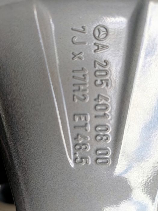 Нови оригинални джанти за Мерцедес W205 5x112/17цола