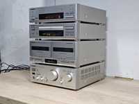 linie audio ONKYO, amplificator, cd player, tuner, casetofon deck