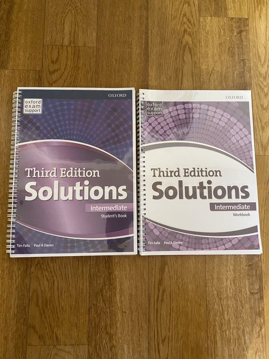 Solutions 3rd edition intermediate комплект 3000 тг