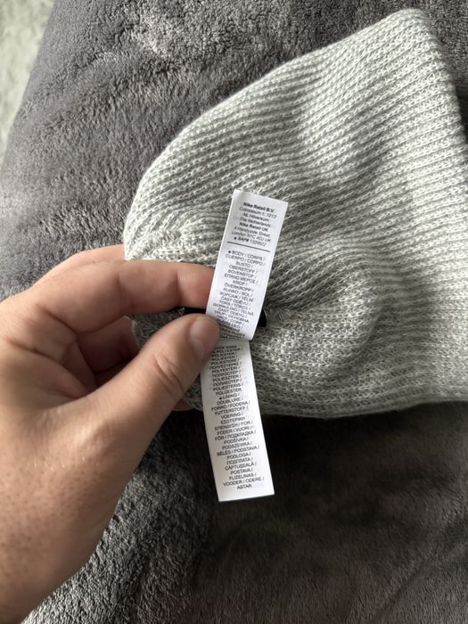 Nike caciula unisex gri cu logo mic marime OS noua originala