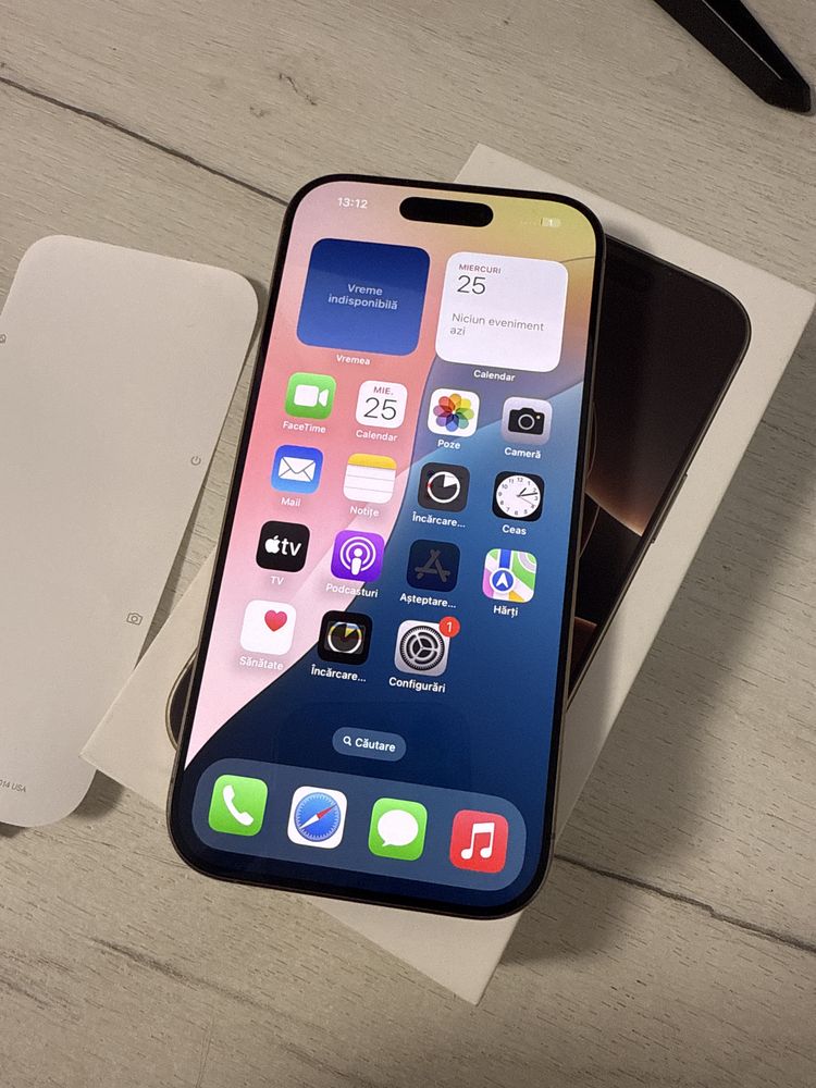 Iphone 16 Pro 256Gb ca Nou Baterie 100% Full Box