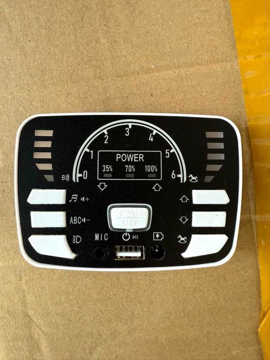 Новые табло для детских электромобилей.