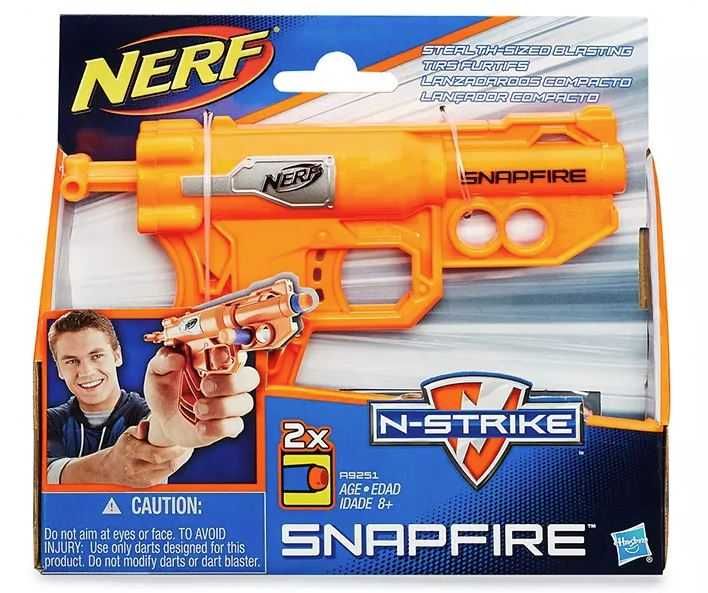 Nerf SnapFire без оригиналната кутия с 2 патрона