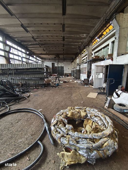 Hala industriala 420mp si Platforma betonata de inchiriat 10000mp