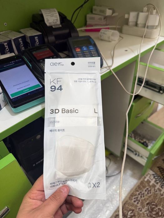 маски корейкие KF94 3D basic