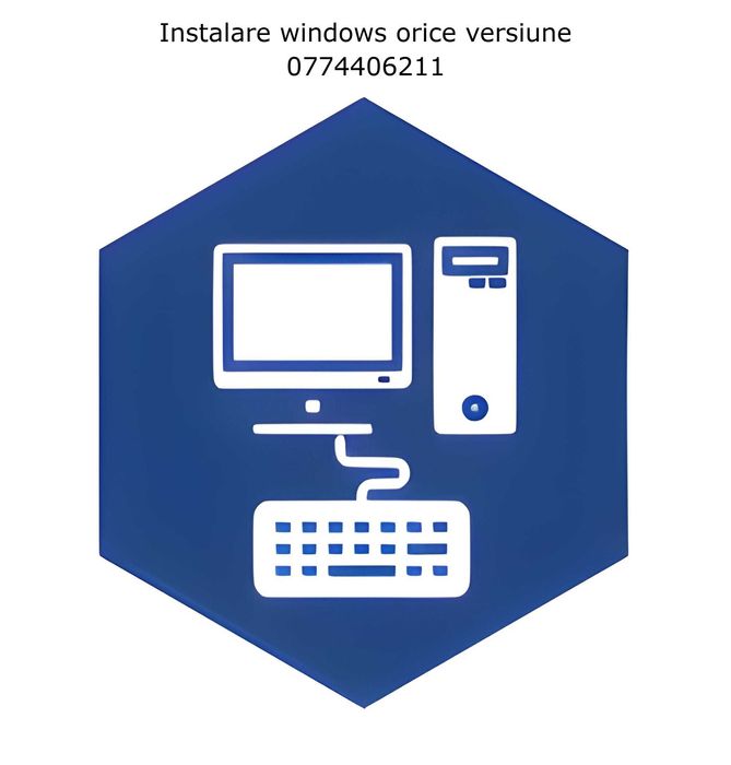 Instalare windows preturi incepand cu 50 lei chei originale