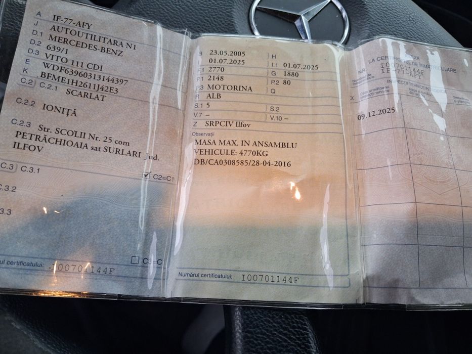 Vito de vanzare doar vand