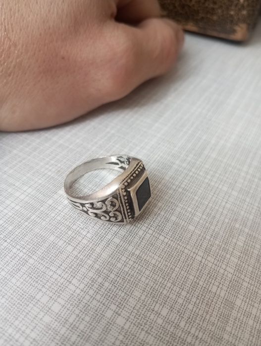 Кольцо серебро 925