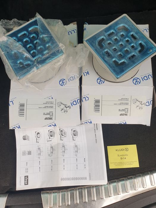 2 x buc Sifon baie Viega, plastic/inox, Ø 40/50 mm